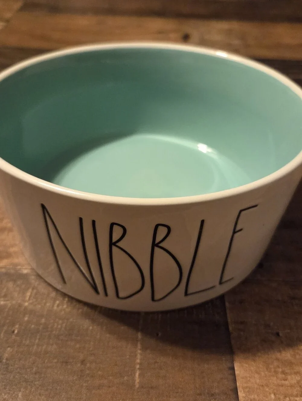 RAE DUNN Artisan Collection NIBBLE Serving Entertaining Snack Bowl By Magenta